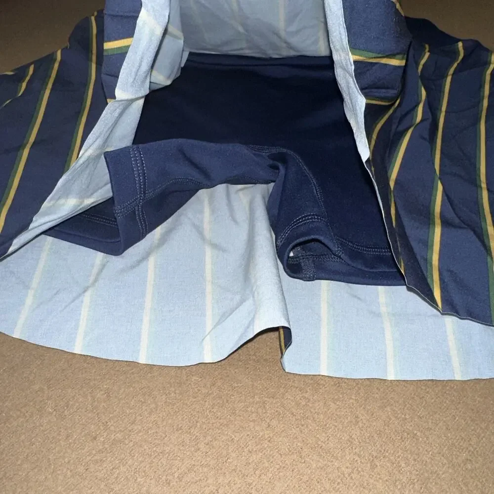 Nike Club Tennis Skirt/Skort Women's XL Tennis Blue Stripe DJ3620-429
